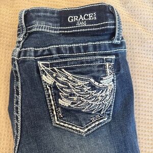 Grace in LA bootcut GIRLS JEANS size 16